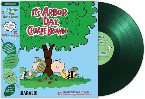 It's Arbor Day Charlie Brown / Charlie Brown's All Stars! (Soundtrack) [LP] Forrest Green Vinyl 50th Extended & 60th Anniversary Editions)
