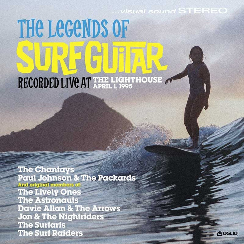 The Legends Of Surf Guitar [2LP] (Clear Aqua Vinyl)