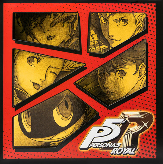 Atlus Sound Team – Persona 5 Royal (Original Soundtrack) [3LP Red, Black Ice & Gold Vinyl] cover artwork