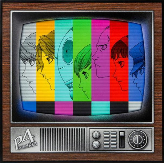 Atlus Sound Team – Persona 4 (Original Soundtrack) [4LP Multicolor Box Set] cover artwork