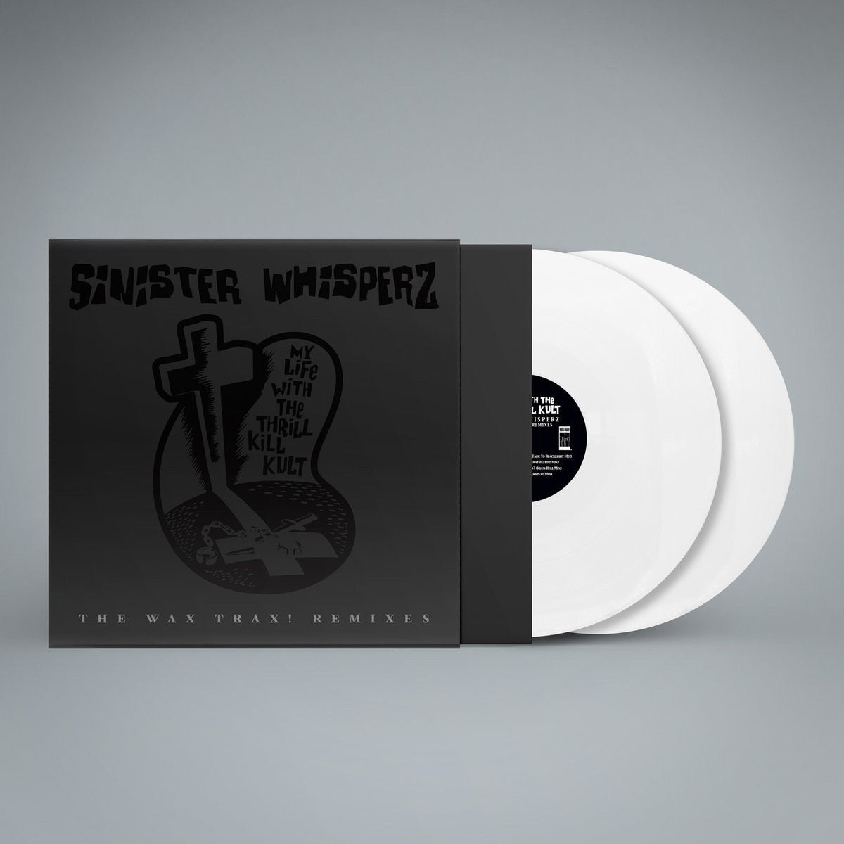 Sinister Whisperz: The Wax Trax! Remixes [2LP White Vinyl first time on vinyl]