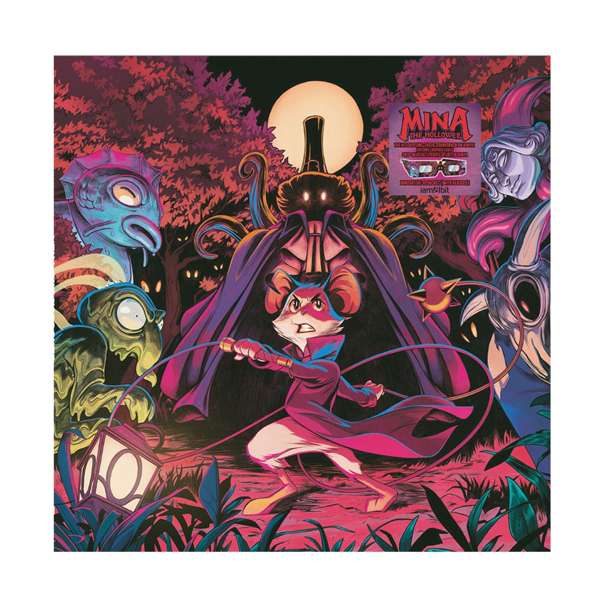 Mina the Hollower [3LP Velvet Purple Splatter Vinyl 3D 3D glasses]