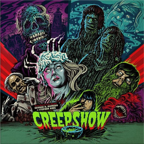 Creepshow (Soundtrack) [LP] ('Meteor Green & Blood Red'' Swirl Colored Vinyl, booklet, art print)