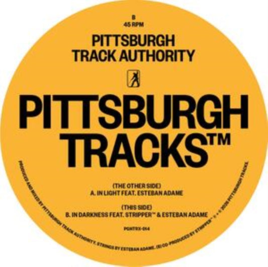 Pittsburgh Track Authority feat. Esteban Adame – In Light / In Darkness [12"] cover artwork