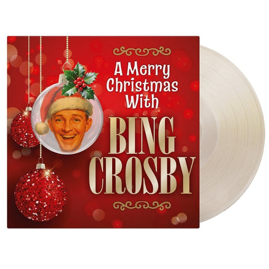 Bing Crosby - A Merry Christmas with Bing Crosby [180g Clear/Gold Vinyl] — artwork