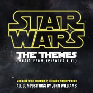 Global Stage Orchestra - Star Wars: The Themes (Soundtrack) [LP] (Crystal Clear & Black 180 Gram Vinyl) [LP] - album cover