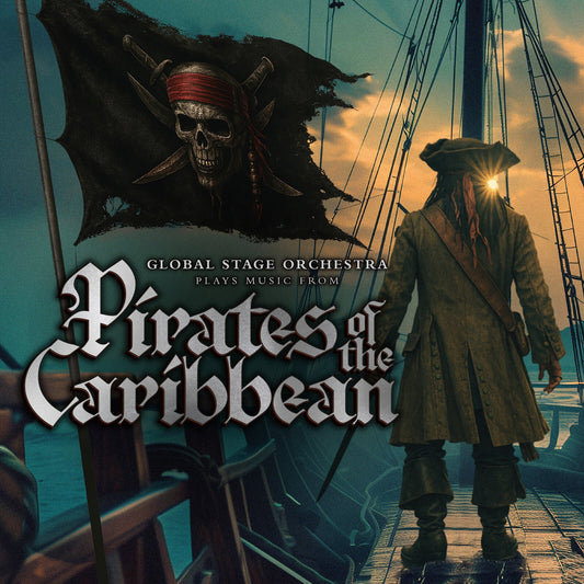 Global Stage Orchestra — Music from The Pirates of the Caribbean [Red 180g LP] — album artwork
