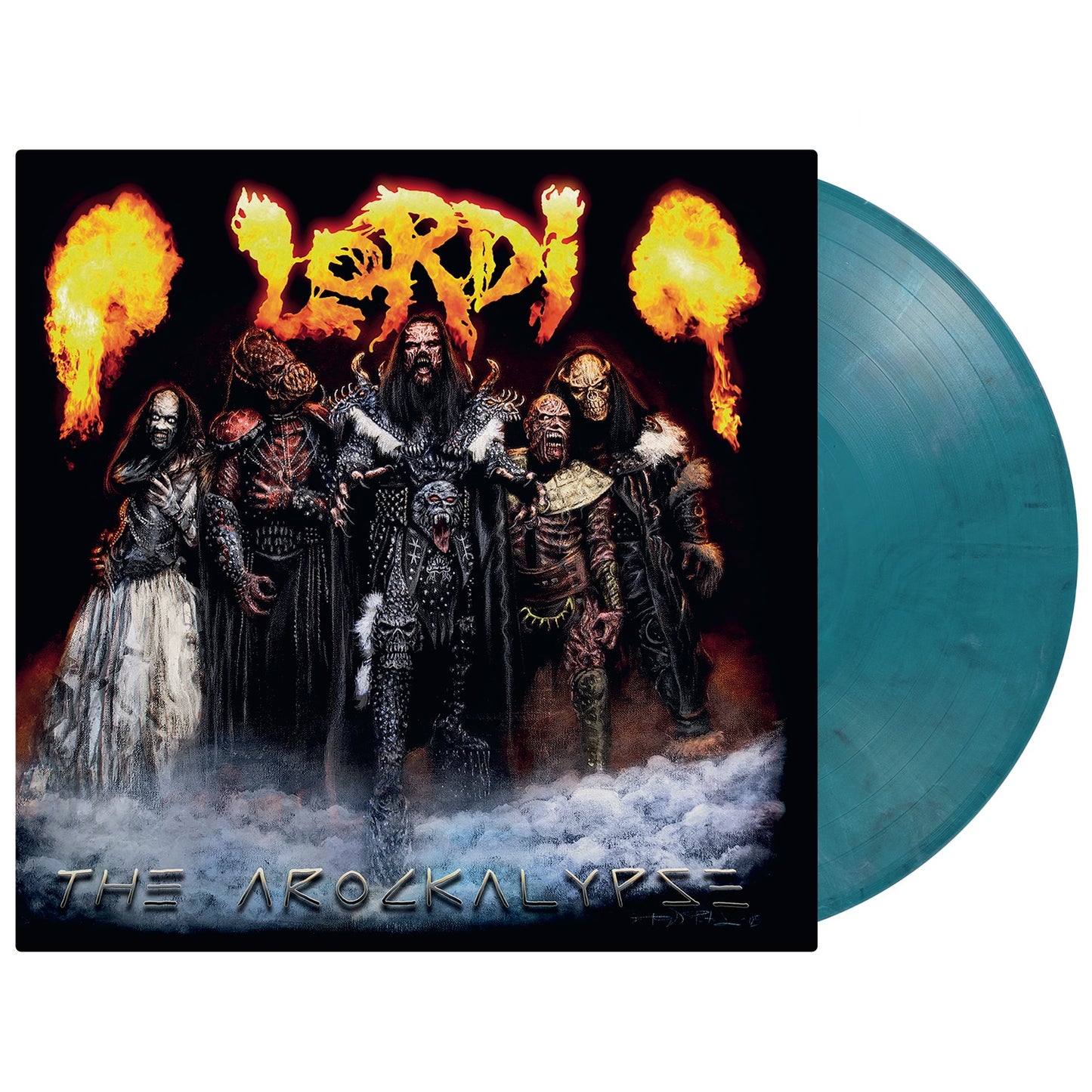 The Arockalypse Blue Black White Marbled Vinyl LP