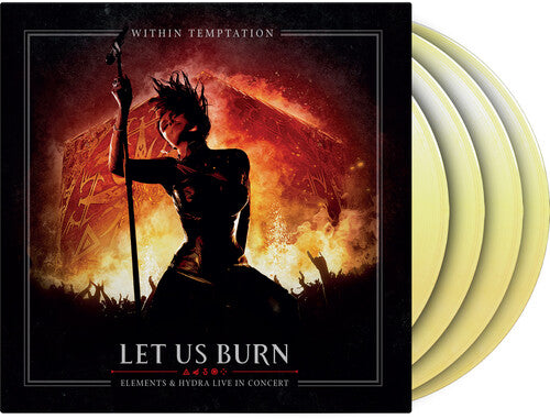 Let Us Burn: Elements & Hydra Live In Concert [4LP] (White & Yellow Marbled 180 Gram Audiophile Vinyl First Time On Vinyl Deluxe Slipcase Booklet/Numbered To 1500)