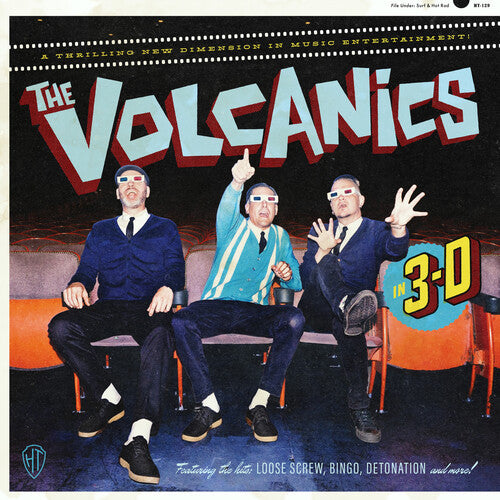The Volcanics 'In 3D' [LP] (Translucent Red/Cyan Vinyl]
