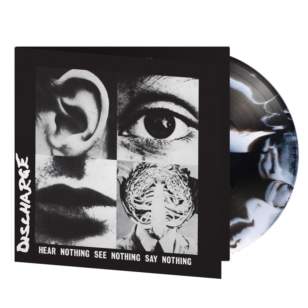 Hear Nothing See Nothing Say Nothing [LP White & Black Swirled Vinyl Essential Punk Album Numbered To 1000 Import]