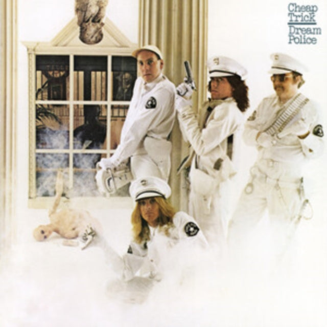 Album cover for Cheap Trick - Dream Police on Numbered Translucent Red 180g Audiophile Vinyl LP