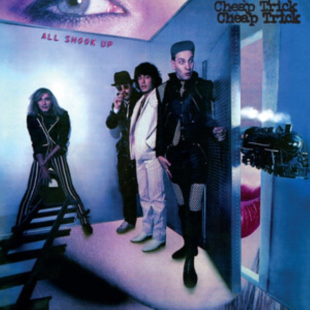 Album cover for Cheap Trick - All Shook Up on Numbered Translucent Magenta 180g Audiophile Vinyl LP