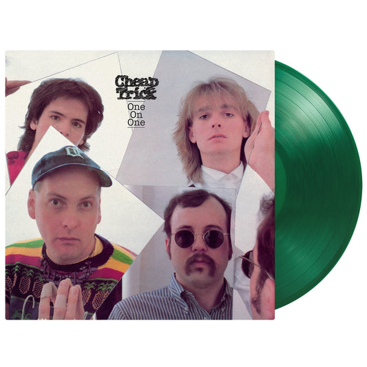 Cheap Trick – One On One [Translucent Green LP] cover artwork