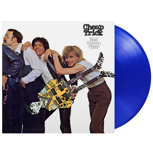 Cheap Trick – Next Position Please [Translucent Blue LP] cover artwork