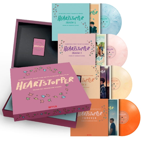 Heartstopper (Soundtrack) [4LP Box Blue Pink Yellow & Orange Marble Audiophile Vinyl Soundtrack]