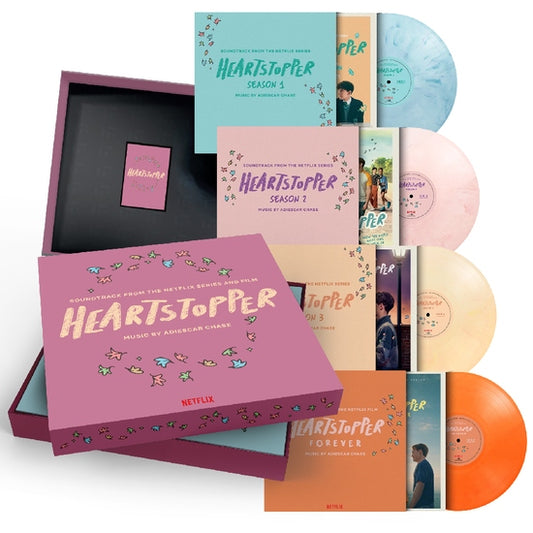 Heartstopper (Soundtrack) [4LP Box Blue Pink Yellow & Orange Marble Audiophile Vinyl Soundtrack]