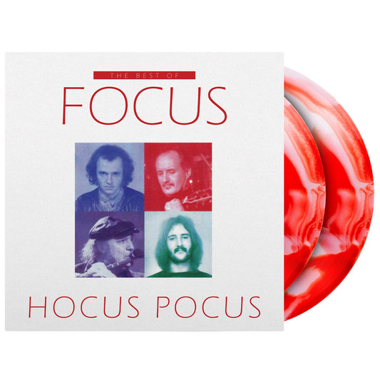 Best Of Focus Hocus Pocus Red White Swirled Vinyl 2LP