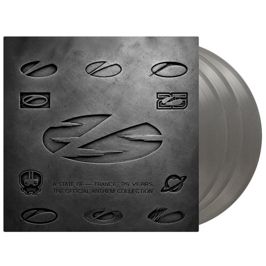 A State Of Trance 25 Years Official Anthem Collection Silver Vinyl 3LP