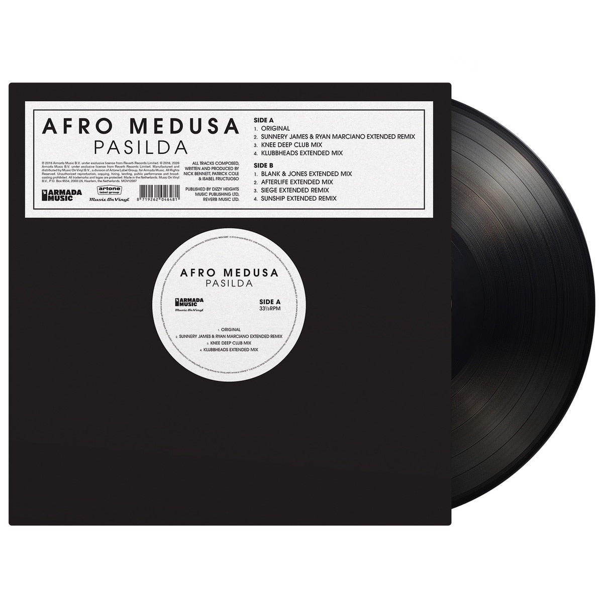 Pasilda [12" Vinyl Disco Sleeve Hype Sticker Feat The Original Version & 7 Bonus Remixes Import]