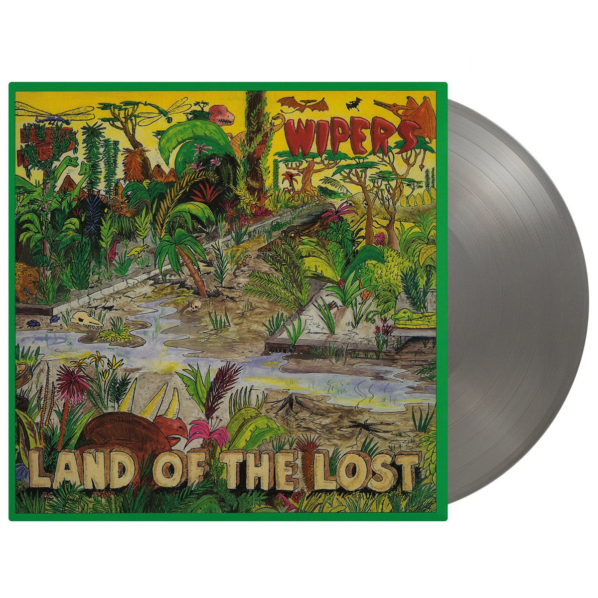 Land Of The Lost [LP SILVER Audiophile Vinyl 4th Studio Album regarded as the most definitive Wipers record numbered to 1000 import]