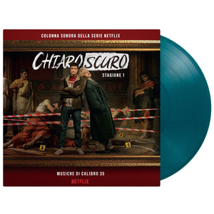 Calibro 35 – Chiaroscuro (Original Soundtrack) [Dark Blue LP] cover artwork