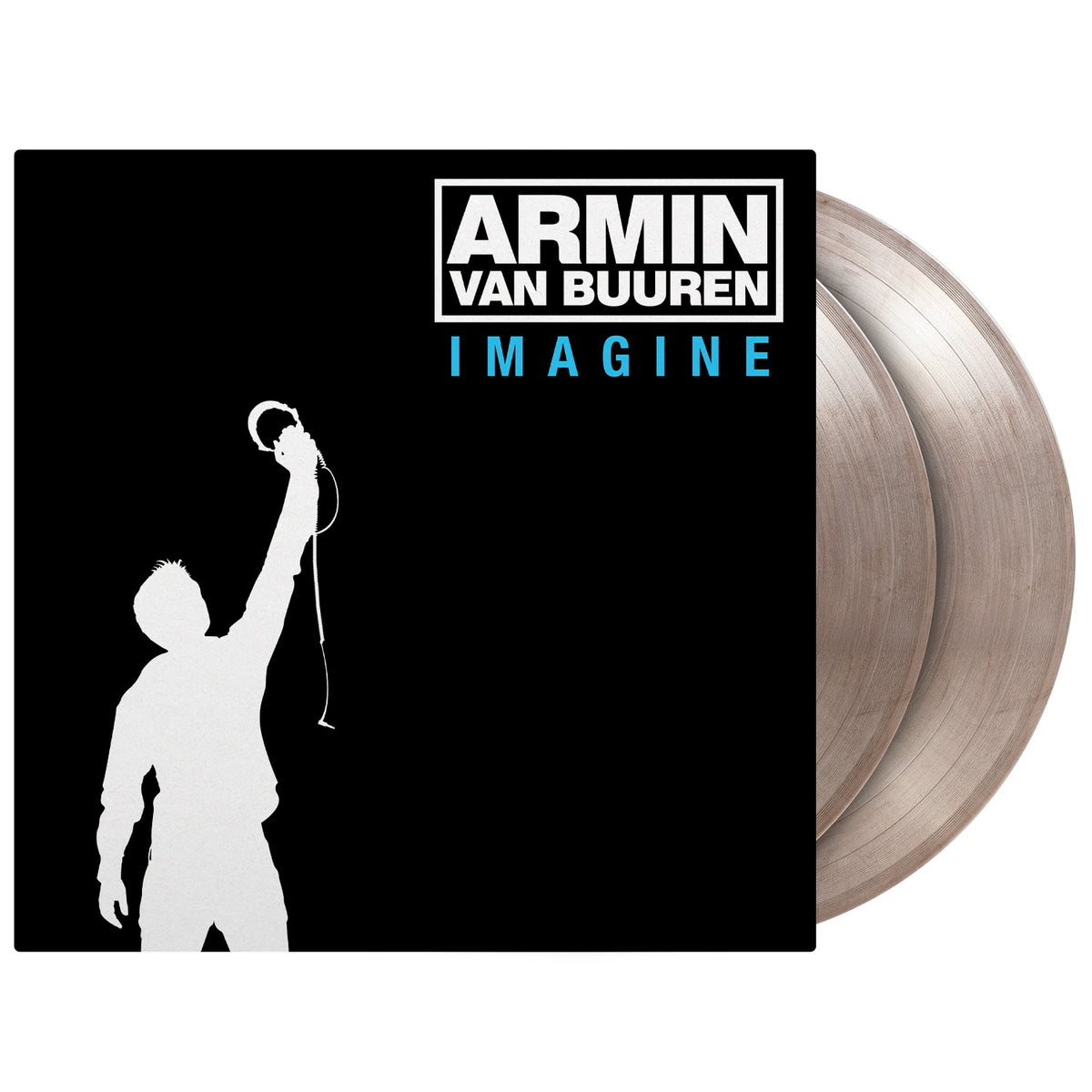 Armin van Buuren – Imagine [Black & Transparent Marbled 2LP] cover artwork