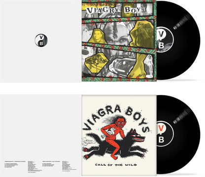 Viagra Boys — Consistency of Energy / Call of the Wild [LP] — cover artwork