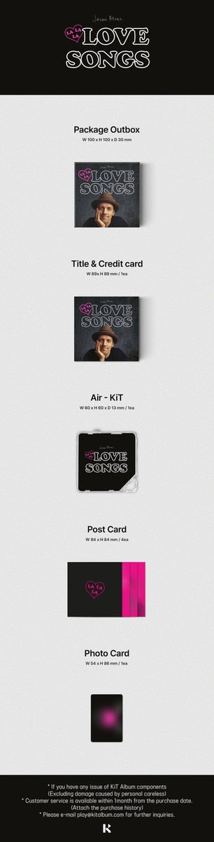 Jason Mraz - Lalalalovesongs [KiTalbum Square Box]