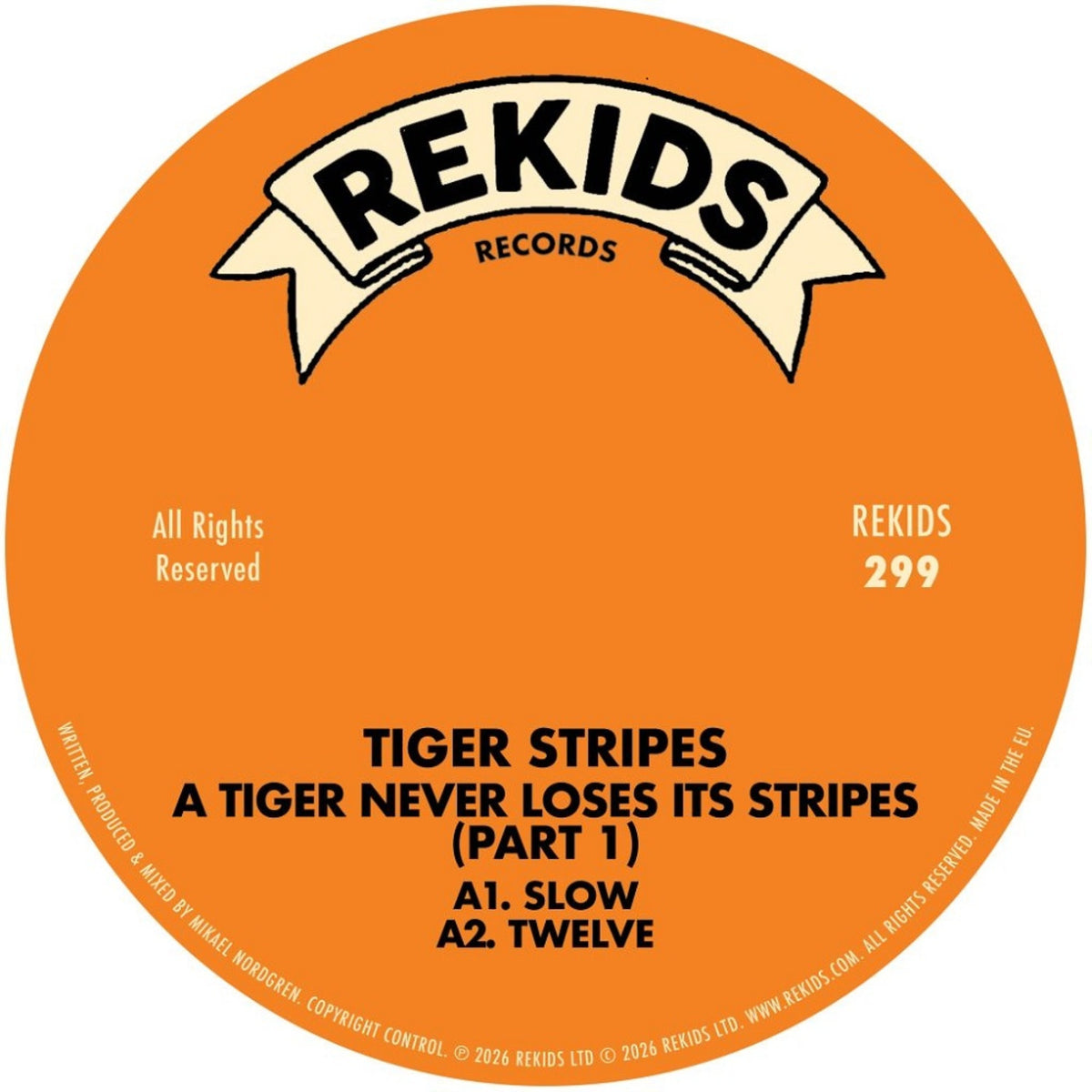 A Tiger Never Loses Its Stripes (Part 1) [12"]