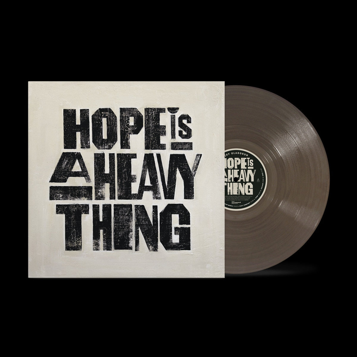 Hope Is A Heavy Thing [LP Transparent Black Ice Vinyl]