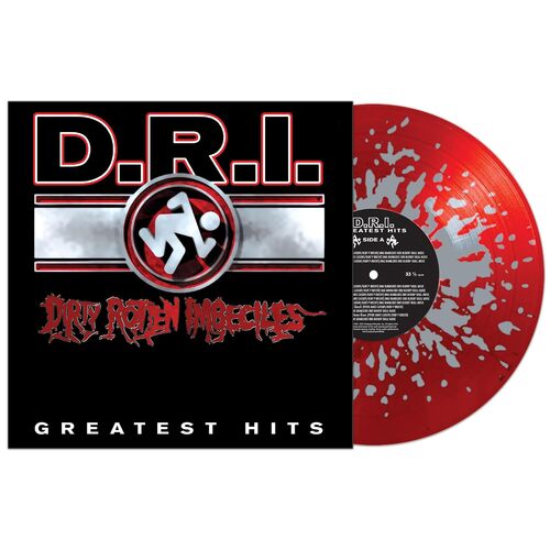D.R.I. - Greatest Hits [LP Red/Silver Splatter Vinyl]