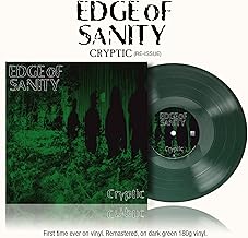Edge of Sanity – Cryptic [Dark Green LP] – album cover and packaging