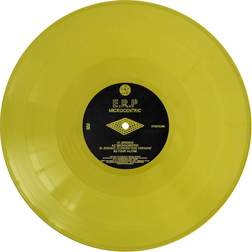 Microcentric (Convextion Remix) [12" Vinyl] (Yellow Vinyl)