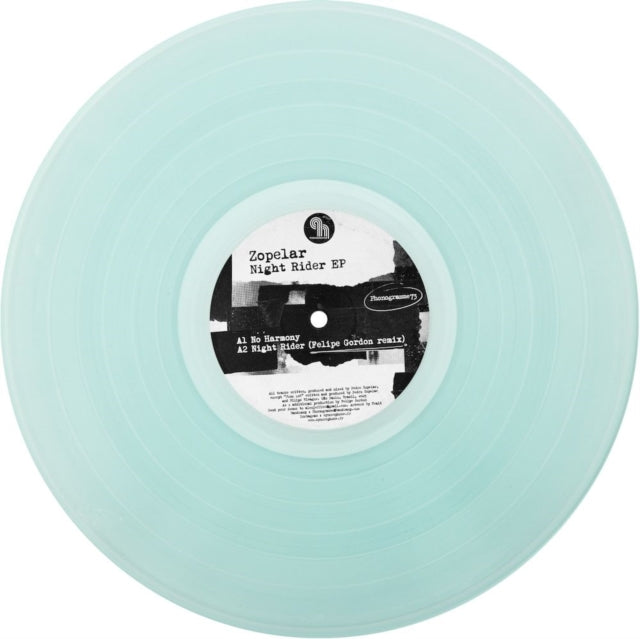 Night Rider (With Felipe Gordon Remix) [12" EP] (Light Blue Vinyl)