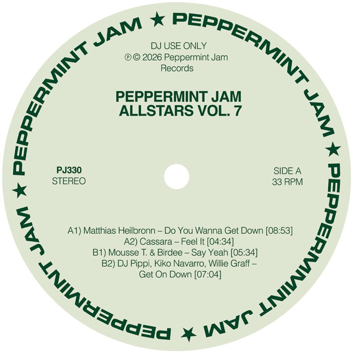 Peppermint Jam Allstars Vol. 7 [12"]