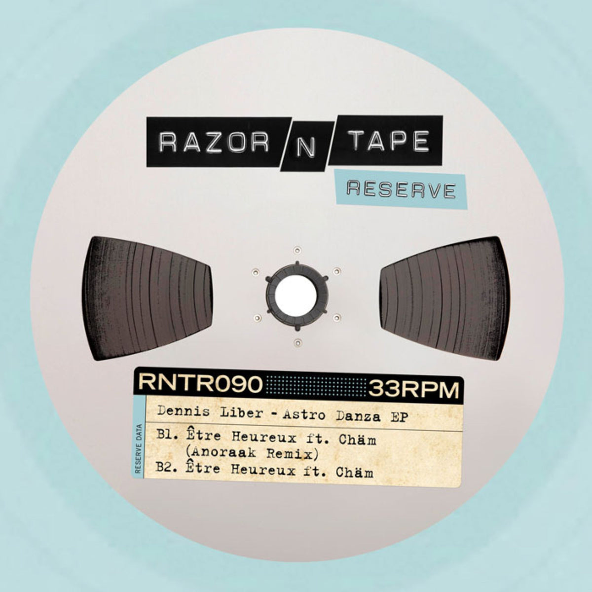 Dennis Liber - Astro Danza [12" Aqua Blue Vinyl]