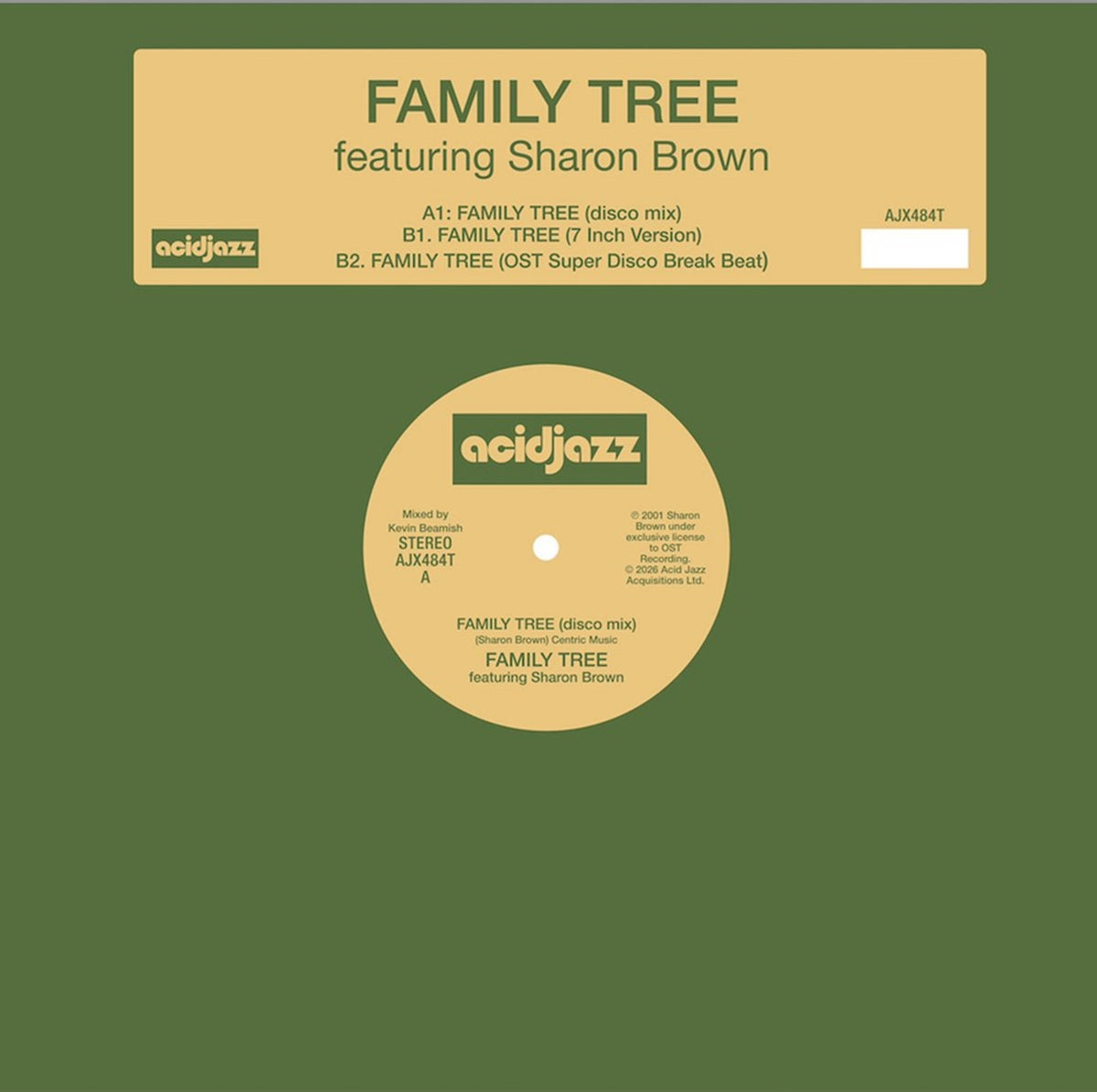 Family Tree ft. Sharon Brown - Family Tree [12"]