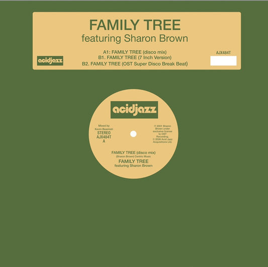Family Tree ft. Sharon Brown - Family Tree [12"]