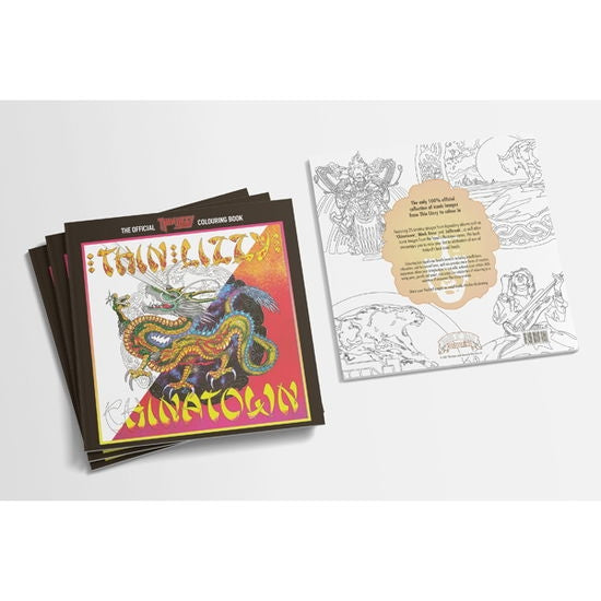 The Official Thin Lizzy Colouring Book