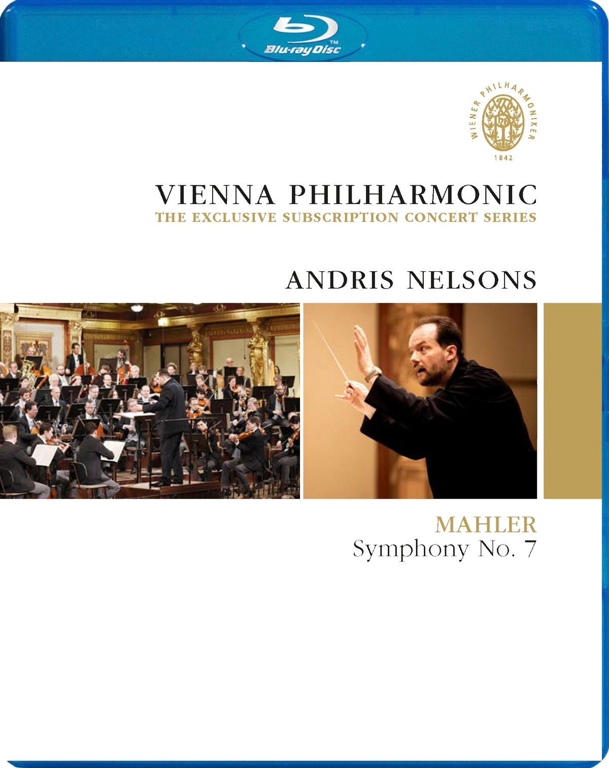 Andris Nelsons & Wiener Philharmoniker - Mahler: Symphony No. 7 — The Exclusive Subscription Concert Series [Blu-ray] — cover artwork