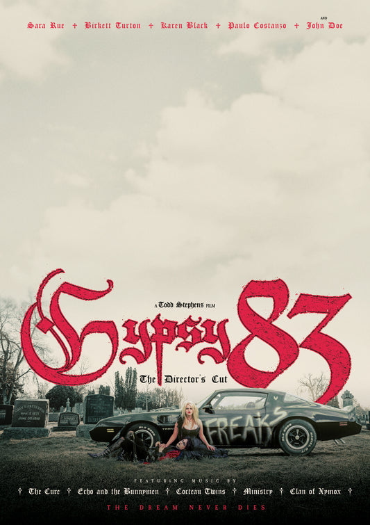Gypsy 83 The Director's Cut DVD cover art, directed by Todd Stephens, Altered Innocence