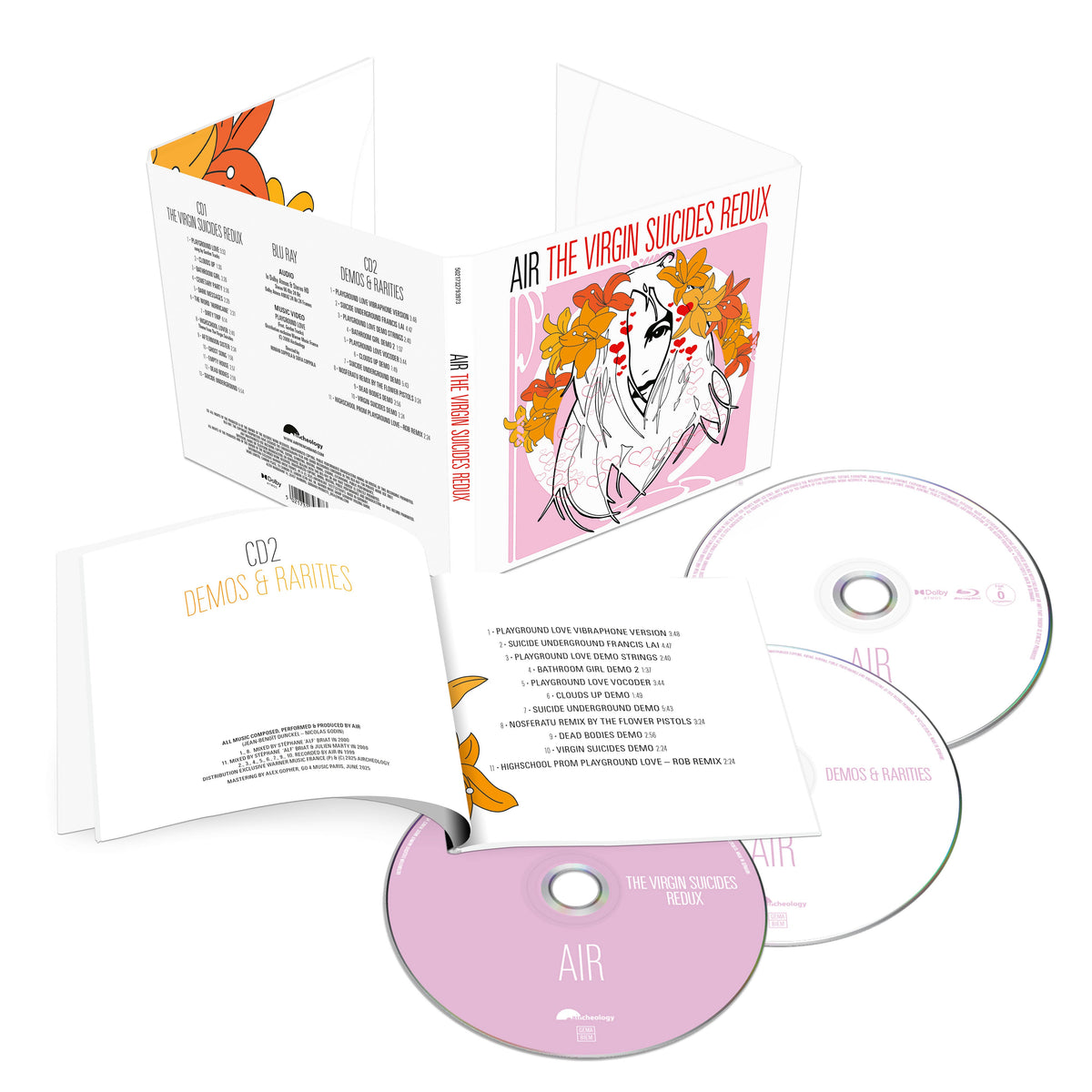 Air - The Virgin Suicides Redux [2CD + Blu-ray 25th Anniversary Analog Mix]
