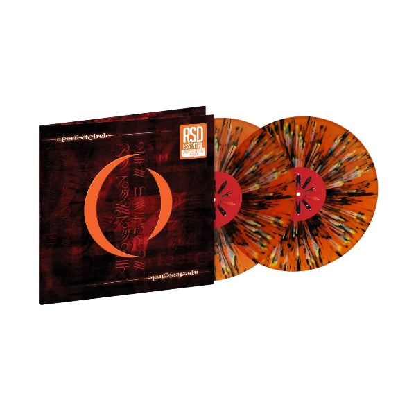 A Perfect Circle - Mer de Noms [Orange Splatter 2LP] - cover and packaging