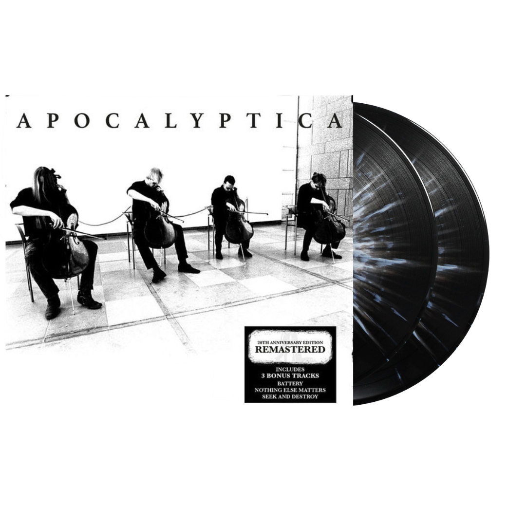 Apocalyptica — Plays Metallica by Four Cellos [Black & White Splatter 2LP] — product artwork
