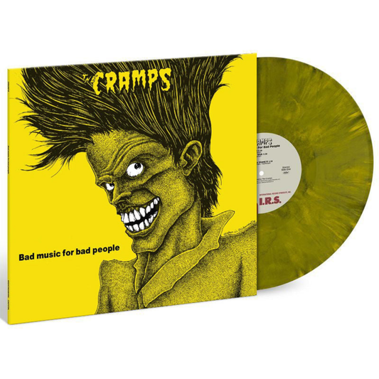 The Cramps - Bad Music for Bad People [Goo Goo Muck Green LP] - cover and packaging