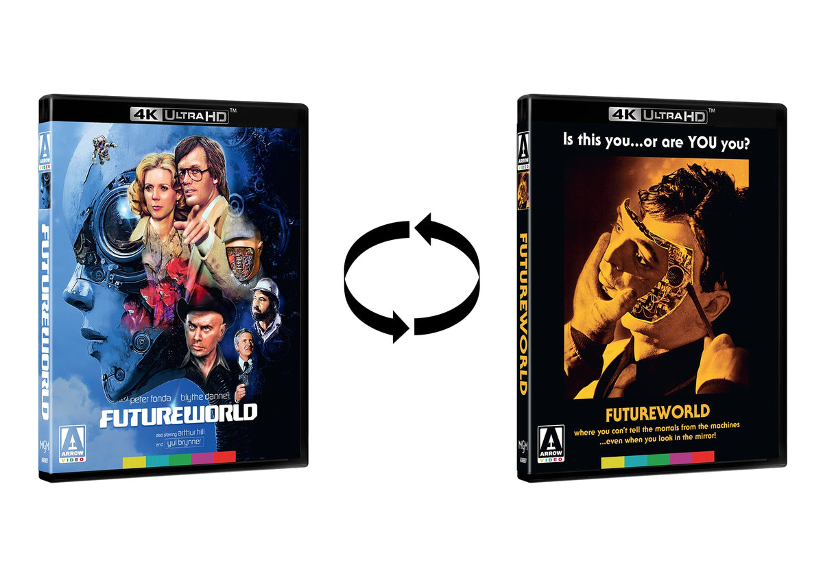 Futureworld 4K UHD Arrow Video 3D packshot