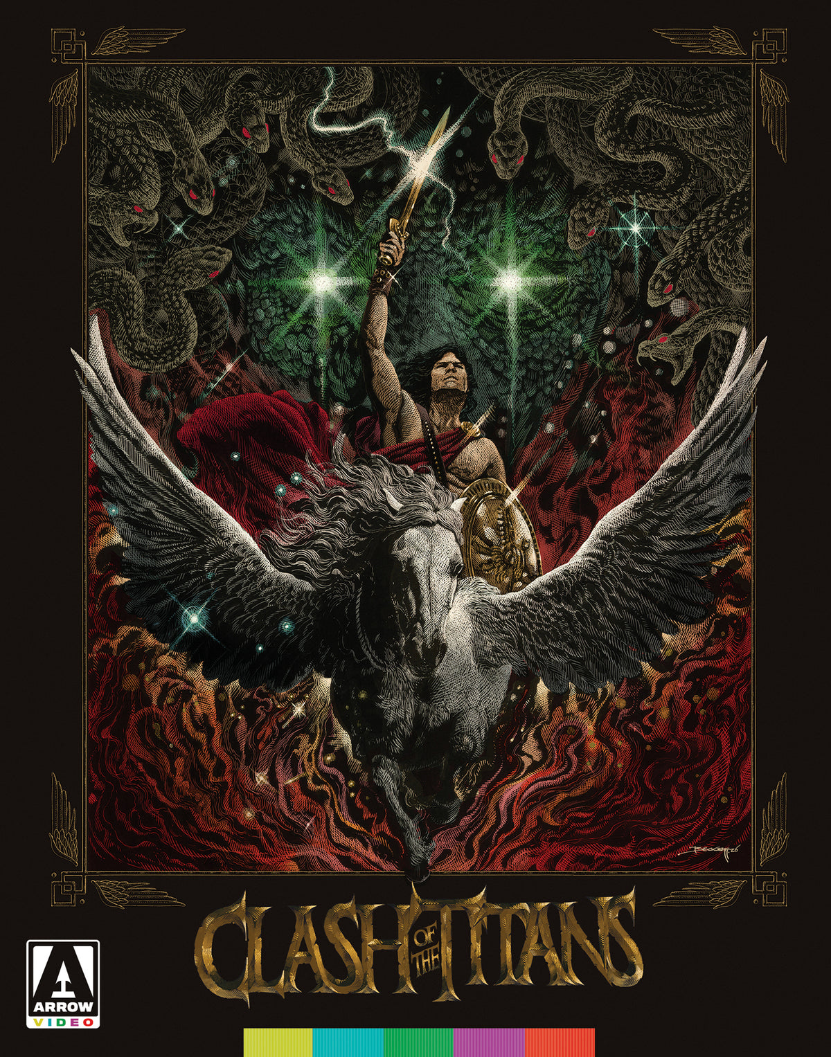 Clash of the Titans (Limited Edition) [Blu-ray] cover art