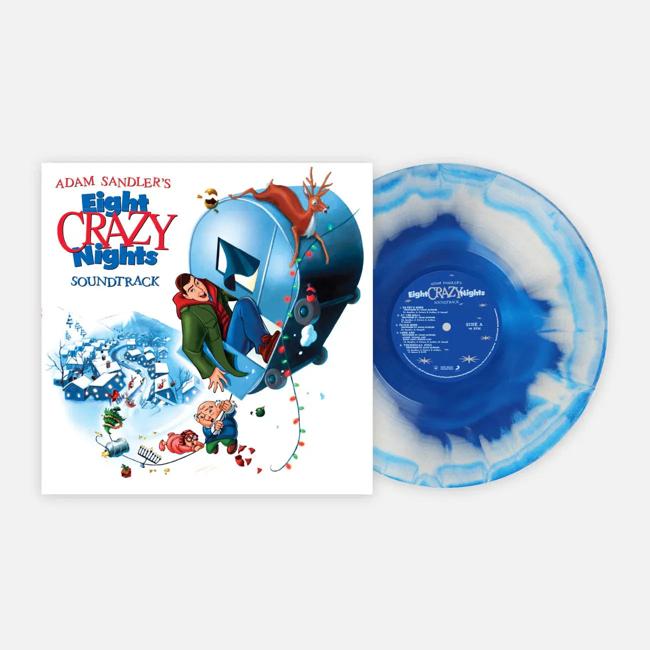 Adam Sandler - Eight Crazy Nights (Soundtrack) [Blue-in-Whitey Color Vinyl]