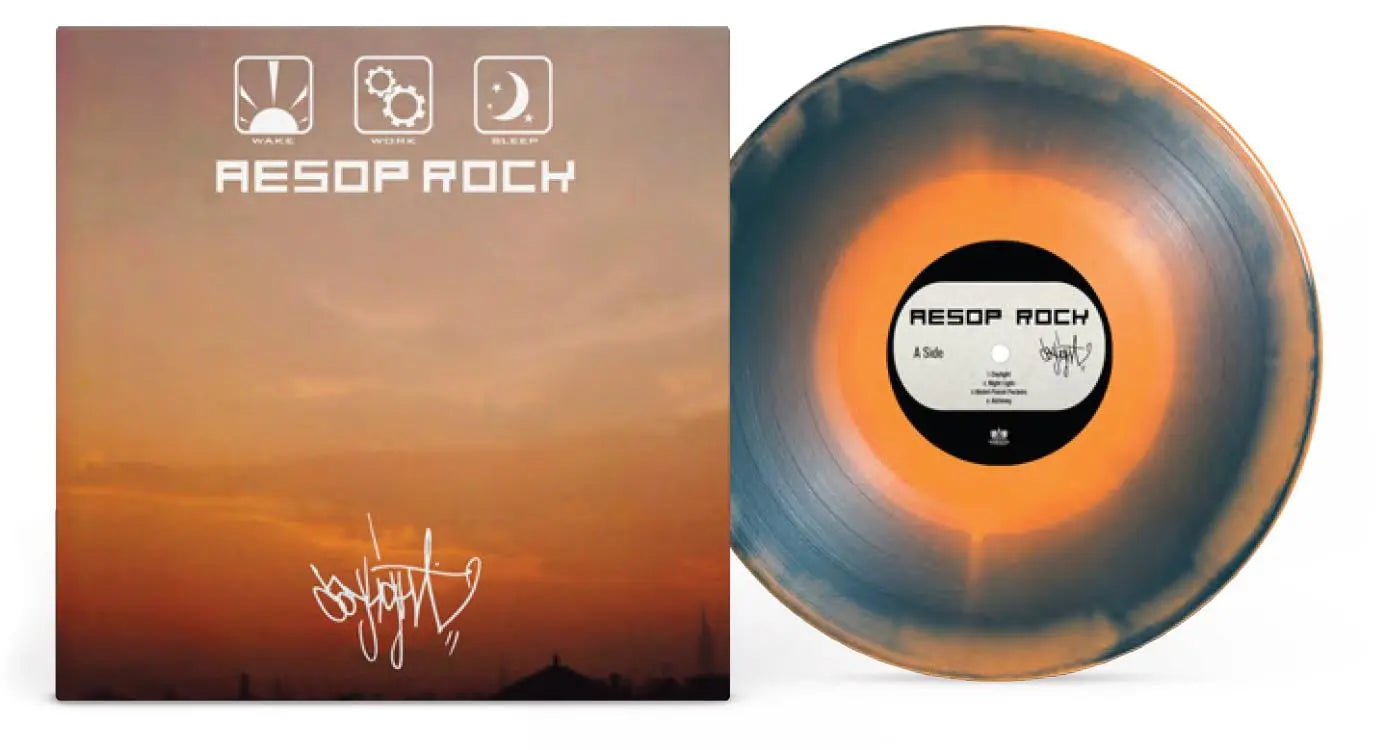 Aesop Rock Daylight Aesop Orange Blue Vinyl EP Drowned